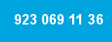 923 069 11 36 923 069 11 36